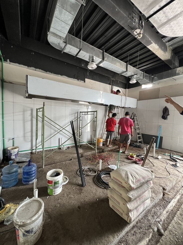 Renovasi dan Pembangunan Interior Lantai Kantor PT Sentosa
